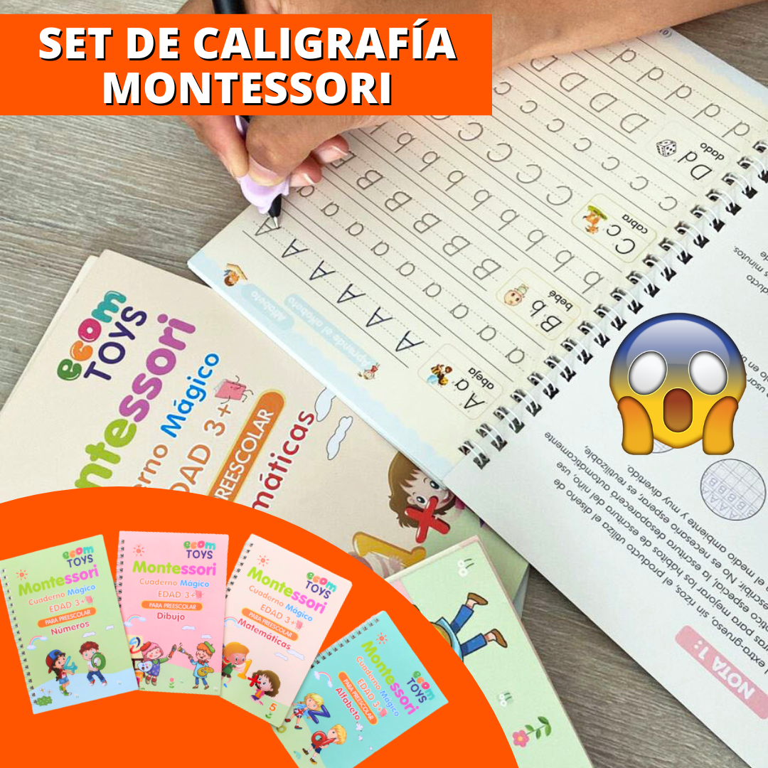 Set de Caligrafía Montessori